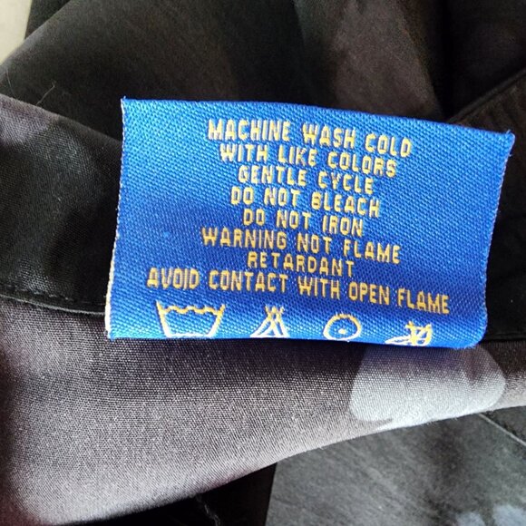 Vintage XNT Mens XL Shirt Las Vegas Cards Suits Poker Black Collared Button Down - Picture 8 of 9